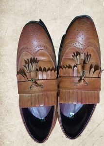 Stylish Brown Tassel Loafers