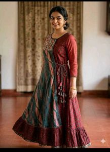 Beautiful Printed Ethnic Gown