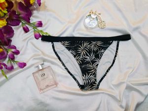 🇳🇿💫🎀Tropical Leaf Print Bikini Bottom