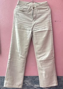 White Wide Leg Jeans