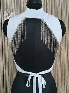 Sleeveless Mock Neck Crop Top