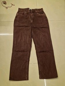 Brown Casual Pants