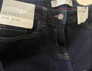 Skinny Mid Rise Stretchable Jeans By NEXT Ink Blue