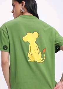 Cute Simba Graphic T-Shirt