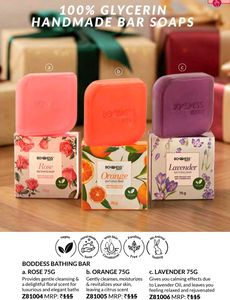 BODDESS Beauty Rose Bathing Bar