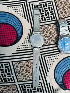 ⌚ Stylish Wristwatch Pair – Quartz Movement