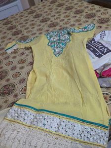 Elegant Yellow Kurta Set
