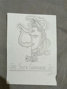 6 Drawings of Lord Shiva Ji