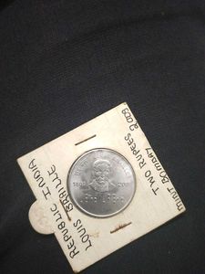 UNC condition ₹2 Louis Braille