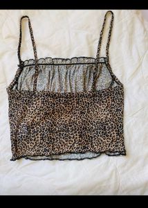 Leopard Print Cami Top