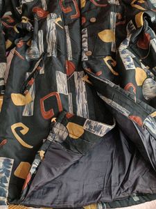 Abstract Print Coat