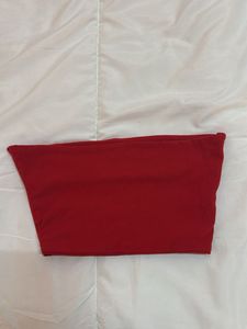 Red Tube Top - Stylish Basic
