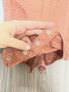 Cute Toddler Romper with Collar