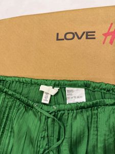 H&amp;M pull on wide trousers