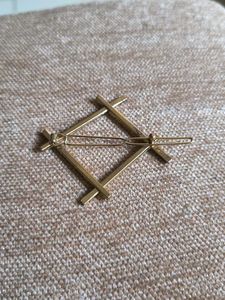Gold Geometric Hair Clip