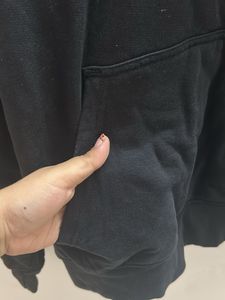 Solid Black Hoodie