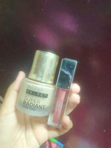 Swiss Beauty Foundation & Lip Gloss