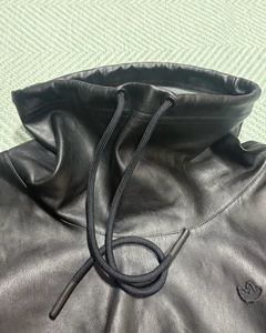 Adidas Original Leather Cropped hoodie