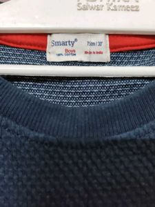 Boys  Navy Blue Sweatshirt