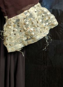 Floor Length Party Cowl Gown