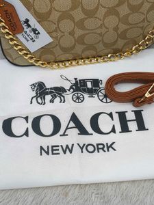 Coach Monogram Crossbody Bag