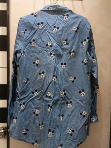 Micky mouse jeans shirt