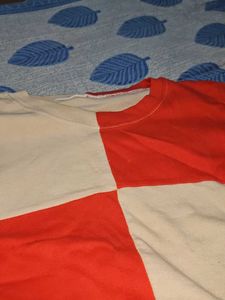 Trendy Color Block Drawstring Top
