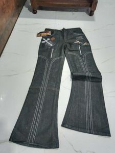 RARE Y2K CHROME HEARTS RAW DENIM