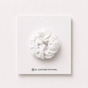 Handmade Crochet Scrunchies  ( one piece )