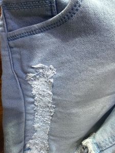 Distressed Denim Shorts for Women
