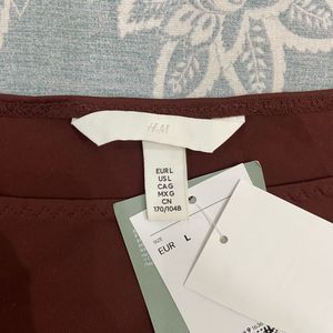 H&amp;M Brown Cap Sleeve Bodysuit