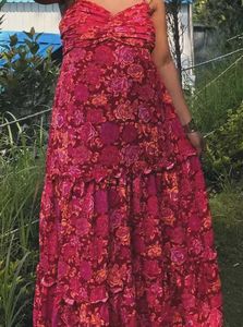 Bohemian Floral Maxi Dress