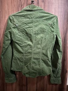 Vintage Mango Corduroy Button-Up Shirt