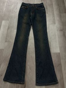Dark Wash Low Rise Jeans