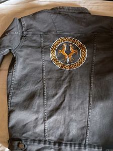 Men's Grey Denim Jacket