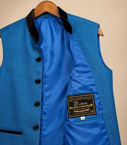 Men's Blue Nehru Jacket