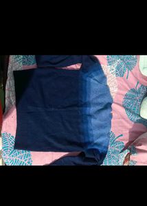 Men's Blue Striped Sweater