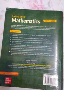 McGraw Hill Mathematics for JEE Main &amp; Advanced
