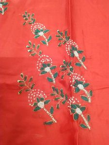 Orange Pearl Kurti