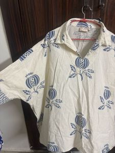 Bohemian Floral Print Top