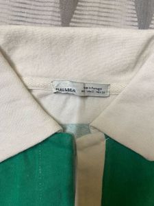 Striped Rugby Polo T- Shirt