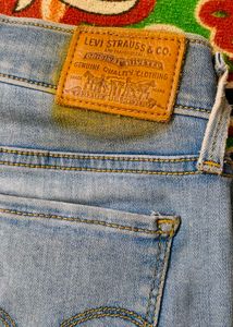Levi's Light Wash Denim Jeans