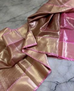 New Without Tag- Banarasi Tissue Silk Saree