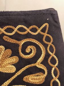 Embroidered Clutch Pouch