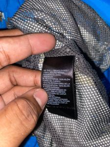 The North Face Blue Windbreaker Jacket