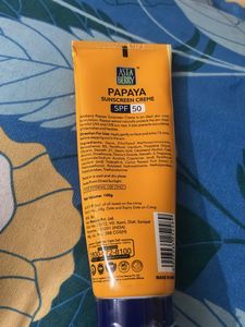 ASTA BERRY Papaya Sunscreen SPF 50