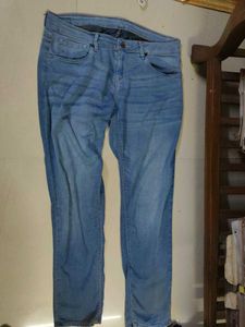 MODA RAPIDO Classic Blue Denim CAPRI