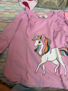 Bundle of 3 Girls' Long Sleeve Tops