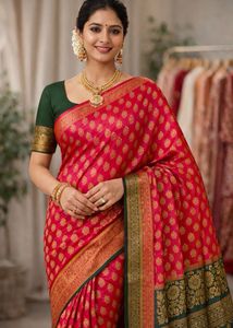 Vibrant Silk Saree( New)