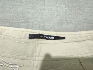 Elegant Embroidered Shorts